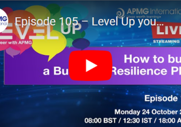 Levelling Up on ‘How to Build a Business Resilience Plan’